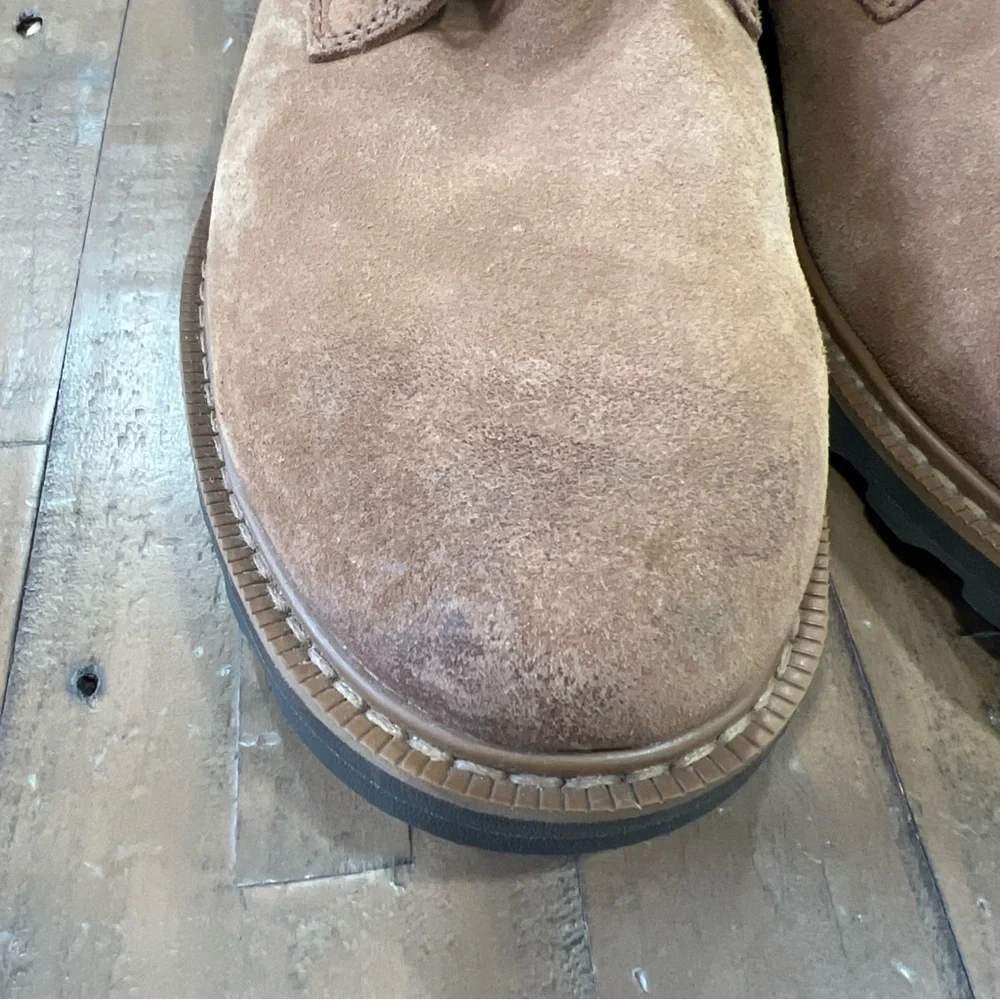Sorel Madson II Chukka Boots Men’s Size 8 Tan Suede Waterproof Ankle Lace Up